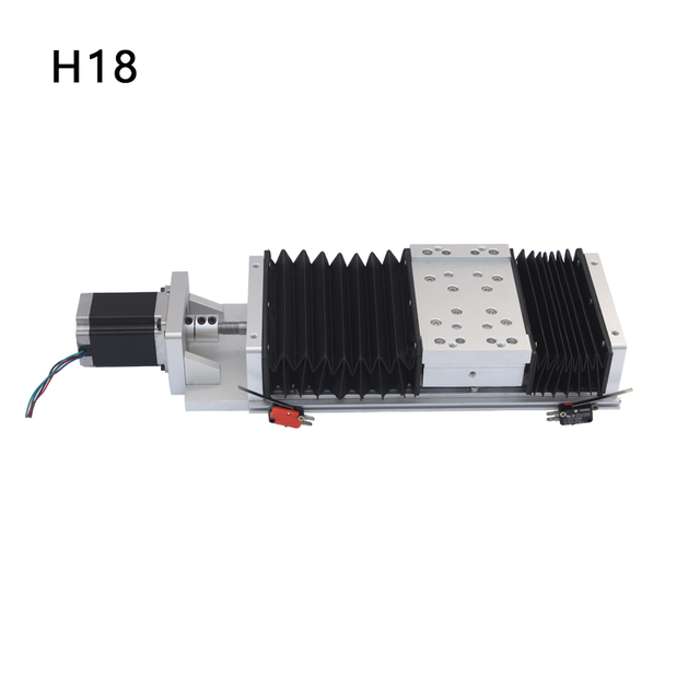 Module linéaire TH18, course effective 100 mm-1000 mm, peut être équipé d'un moteur Nema23/nema24/nema34 - HOLRY