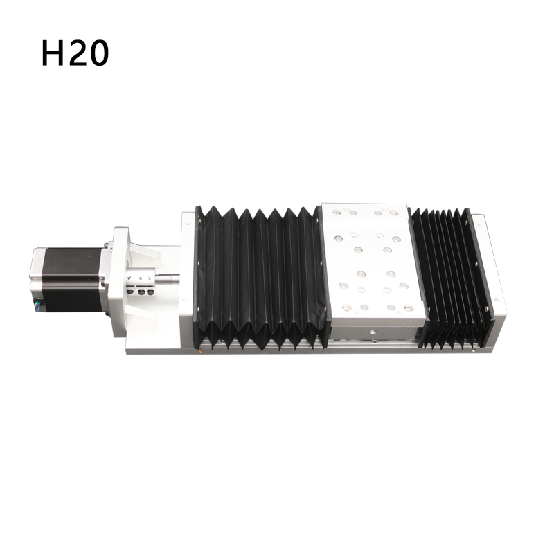 Modulo lineare TH20, corsa effettiva 100mm-1000mm, può essere equipaggiato con motore Nema23/nema24/nema34 - HOLRY