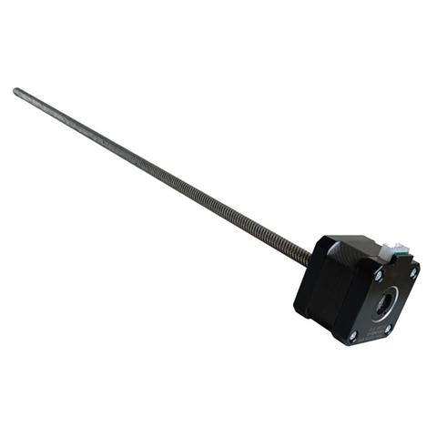 Compact NEMA 8 Stepper Motor Lead Screw Linear Actuator: External Tr6 20mm Diameter Bipolar 2 Phase 1.8 Degree
