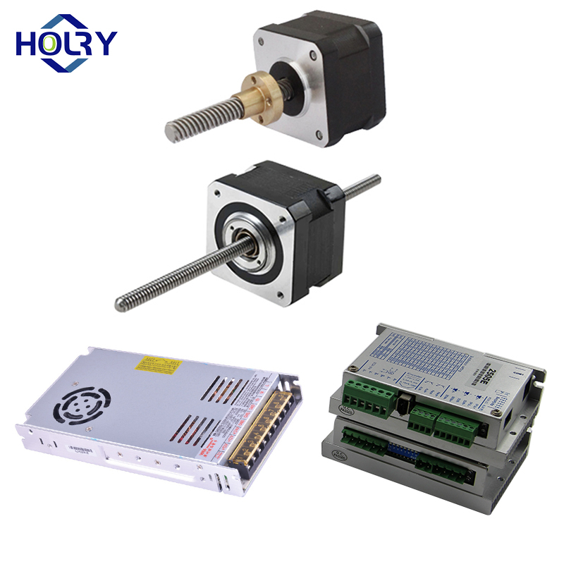 NEMA 24 Stepper Motor with Integrated T8x8 Lead Screw External