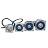 Efisiensi Tinggi DC Motor Listrik NEMA32 24V/36V/48V/310V 60W 120W Bldc Motor 