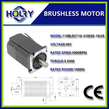BLDC Motor InRunner 110mm 3000RPM 3 Sensor Dewan Fasa 48V/310V Bldc Motor 1000W 1500W 2000W 3000W