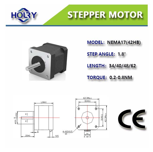 NEMA 17 Hybrid Stepper Motor