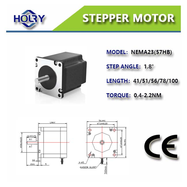 NEMA 23 Hybrid Stepper Motor