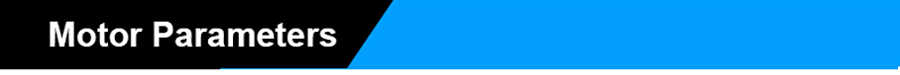 HOLRY Motor Parameters