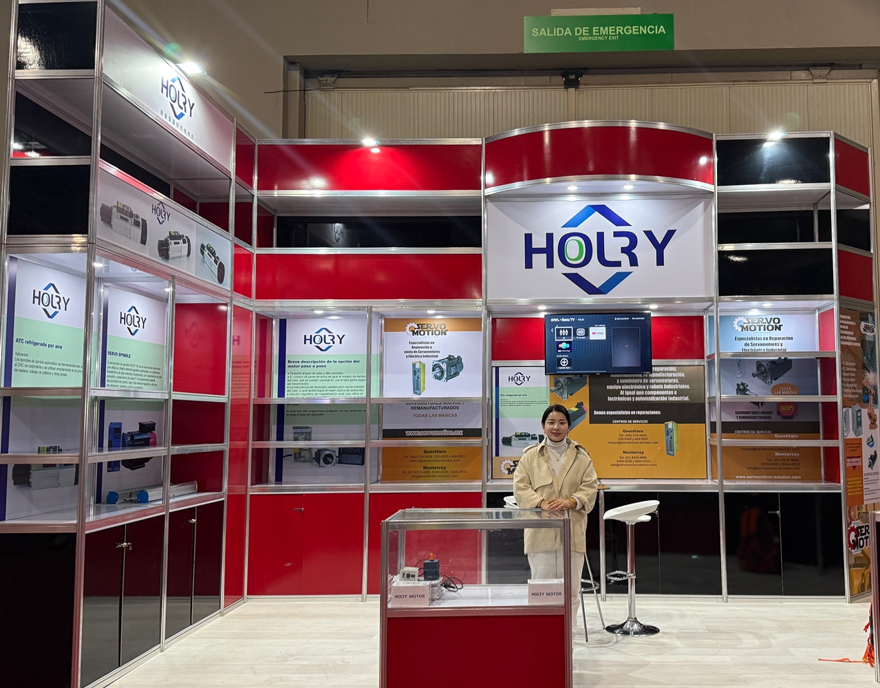HOLRY Brushless Motor is here at expo manufactura 2025